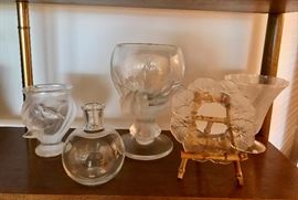 Lalique and Baccarat