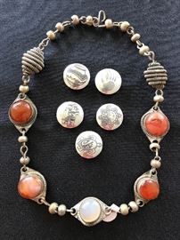 Sterling Button Covers 