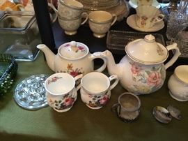 Made in England tea set.