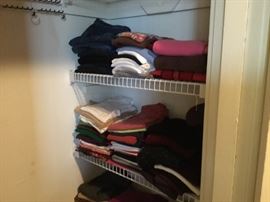 More clothes - all folded and clean.