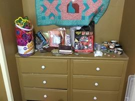 Miscellaneous items in bedroom