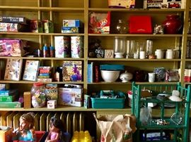 Toys, antiques, serving pieces, vintage, kitsch, collectibles all in one place...