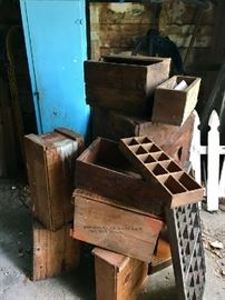 Vintage Beweriana & Commercial Crates