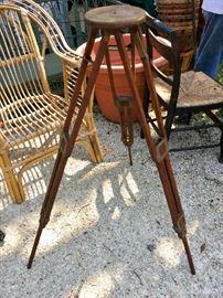 Antique Surveyors Tripod