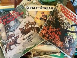Hunter Trader Trapper, Forest and Stream Magazines- Amazing