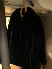 Faux fur coat $40