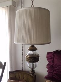 Mid Century Modernhanging lamp $50