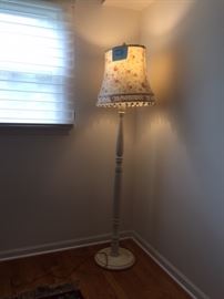 At our Highland Park sale, Pottery Barn Floor lamp, not at this sale, it is in Highland Park $150