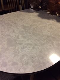 Formica and chrome dinette table $150