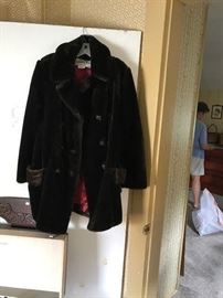 Later faux fur jacket.