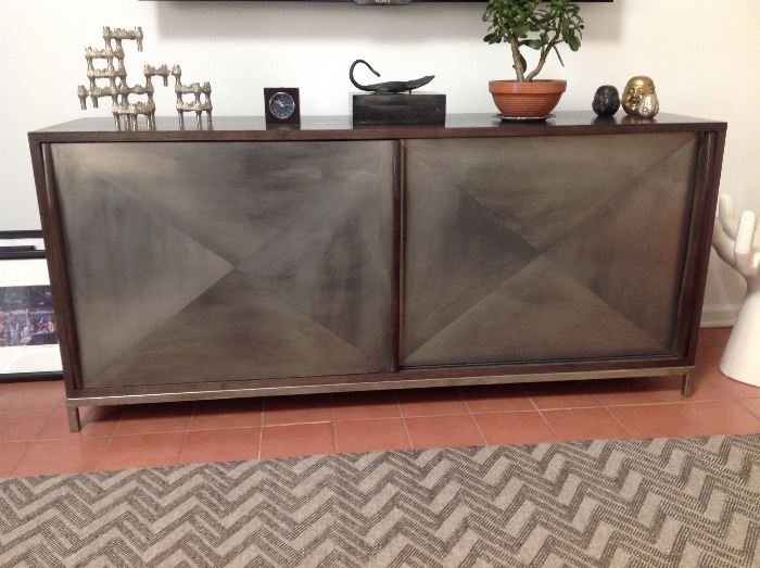 credenza only - decorative items not included in sale