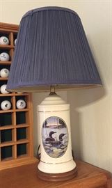 Pfaltzgraff and Ducks Unlimited Table Lamp
