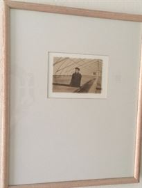 "Greenhouse" Douglas William Neal Bleached Gelatin Silverprint 