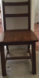 Ranch Oak Desk Chair 