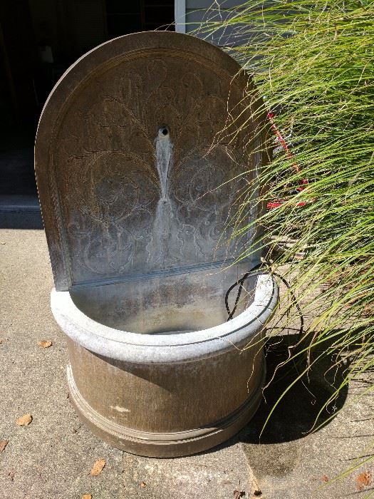Outdoor fountain