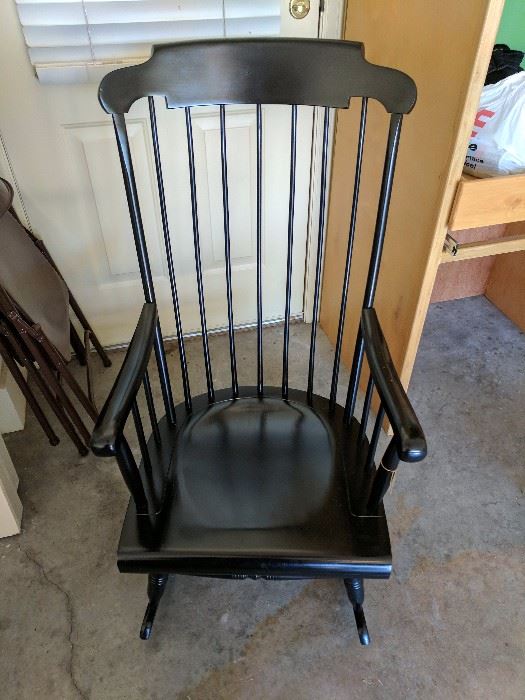 Low seat rocking chair