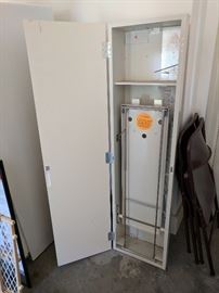 Built in ironing board cabinet