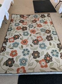 I door/outdoor rug 6'7x 9'6