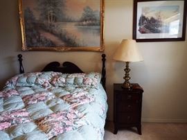 Huntley mahogany nightstand