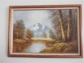 Original oil by Carl Madden