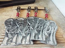 Table cloth weights from South Africa