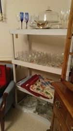 Stemware & placemats