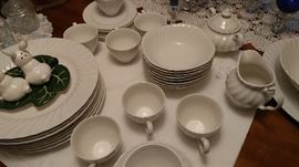 Johnson Brothers white dishes