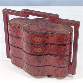 Asian Arts Lacquer Lunch Box