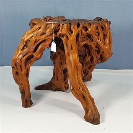 Furniture Asian Arts Natural Wood Stand