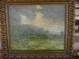 Impressionist Field by Fred Crane Cir 1900