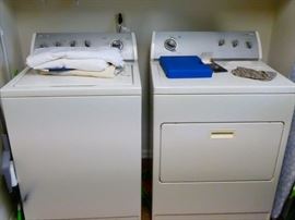 Washer and dryer  
