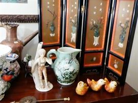 Beautiful Jade dressing panel.