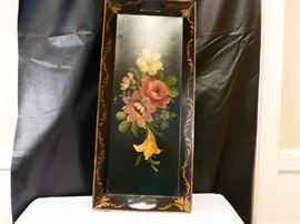 antique serving tray