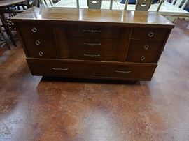 Drew Mid Century Triple Dresser