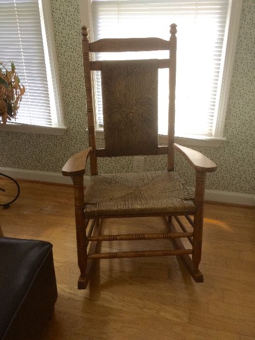 Kennedy rocker -- one of two available shown (have been kept indoors) 