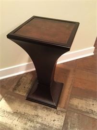 Decorative Pedestal Side Table