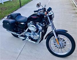 Harley Davidson Sportster - "133" Original Miles - Practically New !!