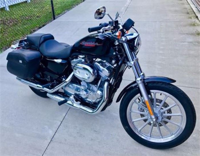 Harley Davidson Sportster - "133" Original Miles - Practically New !!