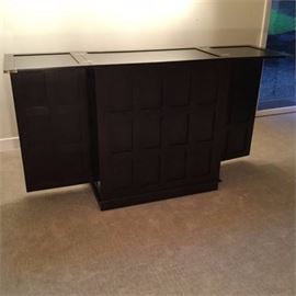 Wonderful Bar - Wood Convertible Bar / Liquor / Glassware Cabinet