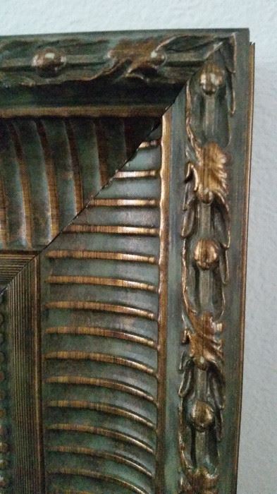 Wooden frame detail