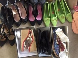 Ralph Lauren, Marc Jacobs, Gucci, Nine West, Mossimo, Issac Mizrahi , etc.
