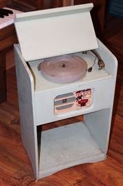 Mid 50's child record player