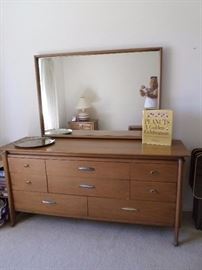 Mid-Century Drexel dresser and mirror