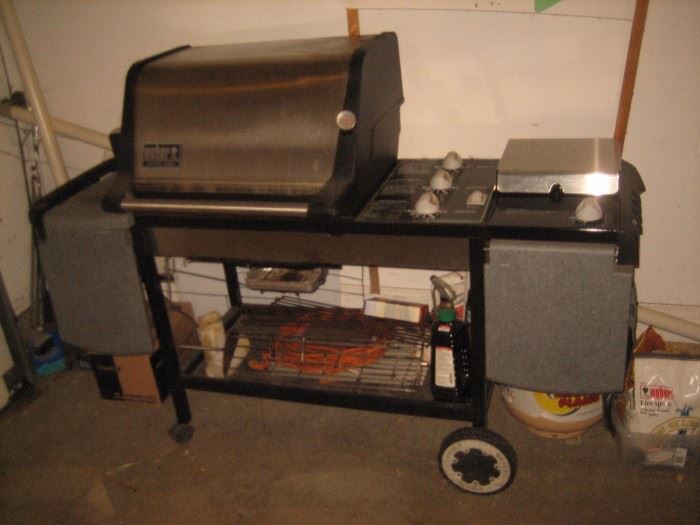 Grill, still some summer left to cook up some burgers. $150