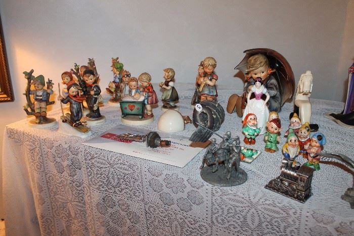 Hummel and Disney figurines