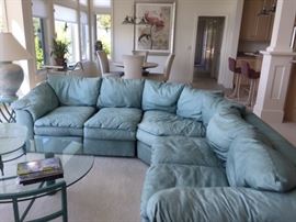 Beautiful sectional by Leathercraft