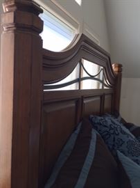 ART Furniture bedroom set with beautiful Mackinac Bridge inspired detail!