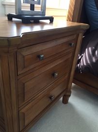 ART Furniture bedroom set with beautiful Mackinac Bridge inspired detail!