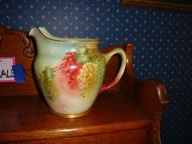 Antique water pitcher