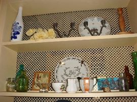 Collectible ceramic and glass